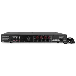 Home 4 Channel 160 Watts mono bridged Professional hi fi Mini stereo audio power amplifier