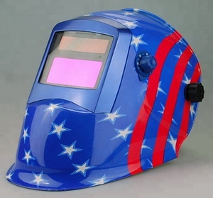 HMT 패턴 맞춤 태양 자동 어두워지는 용접 헬멧 무단 조절 보기 영역 100x49mm - Product Image 3