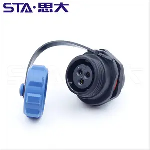 Circular Connector Waterproof WEIPU Connector IP67 Plastic Waterproof 2 3 4 5 6 7 9 Pin SP1310 SP1311 SP1312 Circular Connector