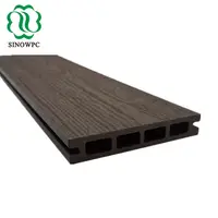 天然木テクスチャ木材プラスチック複合デッキボード、WPC床、プラスチック景観木材