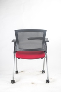 838C حار بيع غرفة الاجتماع كرسي التدريب مع دفتر قطع قرص وعجلات عالمية - Product Image 5