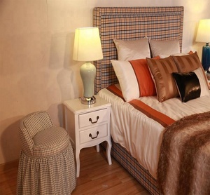Precio de fábrica <span class=keywords><strong>el</strong></span> último diseño <span class=keywords><strong>hotel</strong></span> apartamento cama de tela moderna - Product Image 4