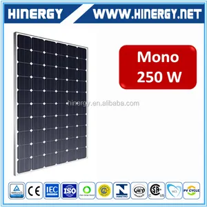 Precio barato de Alta eficiencia Mono/Poly Panel Solar hace en china para el mercado de La India