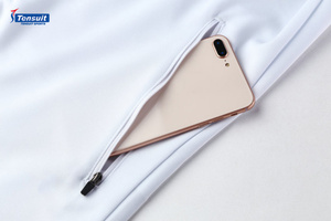 การฝึกอบรมฟุตบอลแจ็คเก็ตสูทการออกแบบล่าสุดเต็มซิปฟุตบอล Tracksuit - Product Image 4