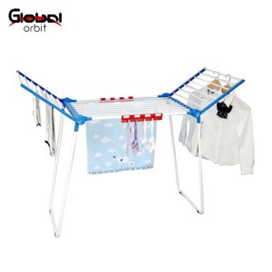 Metal Folding Clothes Rail Rack Laundry Hanger Foldable <b>Towel</b> <b>Drying</b> Stand - Product Image 3