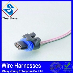 Meilleur Oem Odm alternateur plug 2 broches connecteur mâle femelle câblage de la voiture harnais - Product Image 1