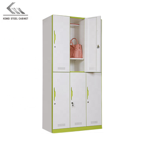 Armoires en acier à prix réduit, casier métallique à 6 portes, casier en acier à 6 portes pour la maison, la chambre à coucher, l'hôtel, l'hôpital - Product Image 5