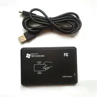 125KHz USB RFID ID EM TK4100 Card Keyfob Reader nessun Driver necessario