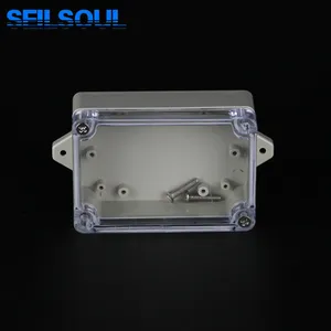 Light Weight 100x68x40 Grey or Clear Lid Standard Sizes Electric Optical Cable Junction Box