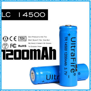 Direktversand li-ionen-batterie-zelle, <span class=keywords><strong>3</strong></span>.7v ICR 14500 li-ion akku, li-ionen-akku <span class=keywords><strong>3</strong></span>,7 v 1200 mah - Product Image 1
