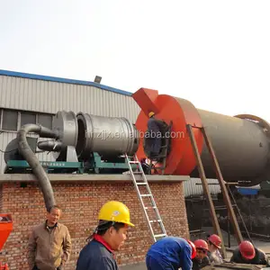 Pulverized coal burner for rotary dryer