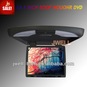 14.1 pulgadas monitor flip down, flip down monitor led, baje monitor para el autobús - Product Image 1