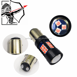 New 12V autotun tín hiệu đảo ngược ánh sáng <span class=keywords><strong>LED</strong></span> phanh ánh sáng <span class=keywords><strong>flasher</strong></span> 1156 BA15S 1157 BAY15D bóng đèn 27SMD xe những người khác xe ánh sáng phụ kiện - Product Image 6