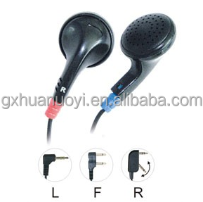 Einweg-Tour-Audio-In-Ear-Kopfhörer Großpackung IPX-4 Wasserdicht CE RoHS Zertifiziert ABS+PVC Anpassbare Farbe 3,5mm Schnittstelle - Product Image 5