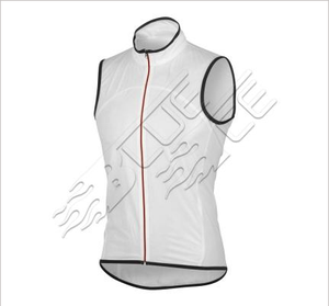 Chaleco de Ciclismo Blanco, Jersey de Softbol con Nombre Personalizado | |   Corte Automatizado de Números y Diseños - Product Image 1