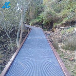 Durable và chống trượt mini lưới frp/<span class=keywords><strong>grp</strong></span>/sợi thủy tinh grating tấm grill truy cập dọc theo một aqueduct - Product Image 5