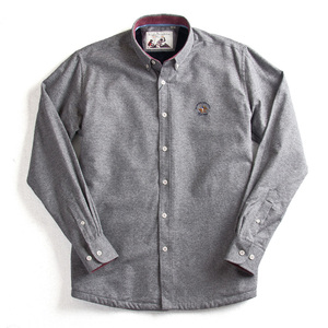 <span class=keywords><strong>Camicia</strong></span> in Flanella Personalizzata all'Ingrosso, Cotone Spazzolato, Calda per l'Inverno, con Ricamo, Tinta Unita per <span class=keywords><strong>Uomo</strong></span> - Product Image 1