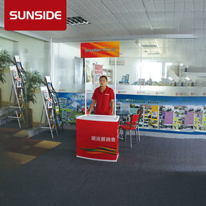 Mesa de exhibición de maquillaje, soporte de mesa promocional de alta calidad, precio de fábrica para soporte de mesa promocional> 2 años - Product Image 1