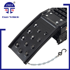 Nhiệm vụ nặng nề Máy cắt cỏ tri-gấp xe di động ATV Xe tải <span class=keywords><strong>Trailer</strong></span> thép container di động tải xe đoạn đường nối - Product Image 3