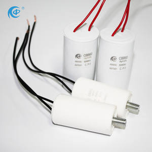450V 4UF 5UF 6uF 8UF 10UF 12uF 14uF 16uF <span class=keywords><strong>20uF</strong></span> 100uF มอเตอร์ <span class=keywords><strong>CBB60</strong></span>ทำงานตัวเก็บประจุด้วยสกรู - Product Image 4