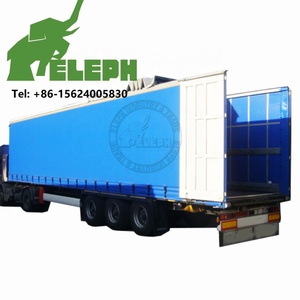 2025 nouveauté boîte corps camion Semi remorquage PVC rideau côté Semi remorque - Product Image 4