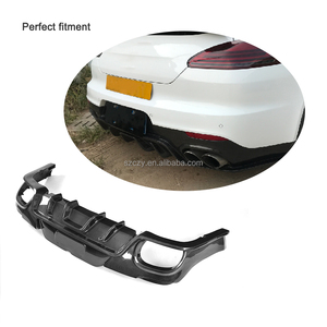 Pare-chocs Arrière en Fiber De carbone Diffuseur de Lèvre pour P porsche <span class=keywords><strong>Panamera</strong></span> 971 Turbo S <span class=keywords><strong>GTS</strong></span> 14-16 - Product Image 5