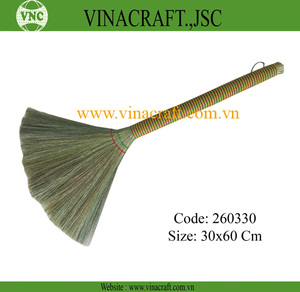 ไม้กวาดทำความสะอาดขนาดเล็กพร้อมขนแปรงพลาสติกอ่อนนุ่มพื้นผิวธรรมชาติสำหรับทำความสะอาดบ้านและถูพื้นจากเวียดนาม - Product Image 6