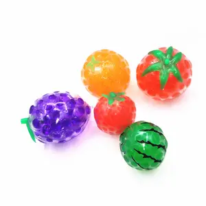 Fábrica de Mini Personalizado/Estoque de Frutas Brinquedo do Aperto de tpr