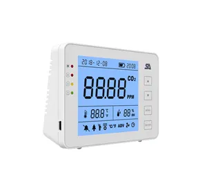 Датчик качества воздуха в помещении C02 с сертификатом CE/измерители углекислого газа/детектор газа CO2 с системой оповещения