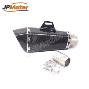 JPMotor Universale <span class=keywords><strong>Aftermarket</strong></span> Moto di <span class=keywords><strong>Scarico</strong></span>, Hexagon Motor Bike Silenziatore - Product Image 2