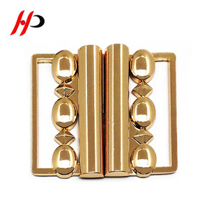 Fornitore di Shishi, Fujian, Fibbia per Cintura Personalizzata Senza Nichel, 40,5mm, Placcata in Oro, per Cinture da Uomo - Product Image 1