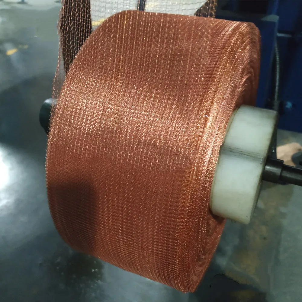 Malla de alambre de punto de cobre puro directo de fábrica