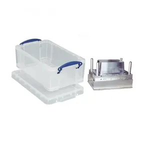 High Quality Customized Rectangle Multi Box Container Plastic Mould with Lid