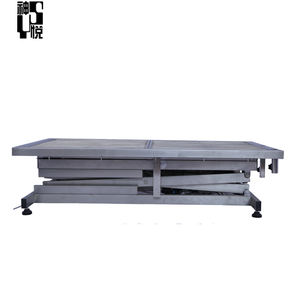 Meja operasi dokter hewan listrik besi tahan karat kualitas Premium untuk alat kedokteran hewan peliharaan mengangkat hewan peliharaan - Product Image 6