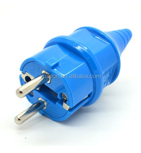 Pour YUADON YD-002P 16A 250V AC étanche IP44 prises de courant électrique prises EU Franch/Schuko 2 broches mise à la terre métal industriel fo - Product Image 3