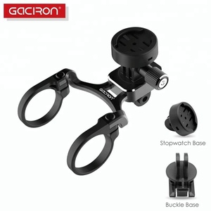 Support de téléphone portable universel pour vélo Gaciron H09 à double bras en aluminium robuste, accessoire de vélo pour téléphone portable, appareil photo, ordinateur - Product Image 3