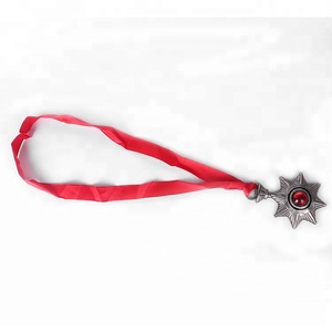 Halloween Maquillage Bijou Pendentif <span class=keywords><strong>Collier</strong></span> Hip Hop Énorme Rubis Incrusté Vampire <span class=keywords><strong>Collier</strong></span> - Product Image 4