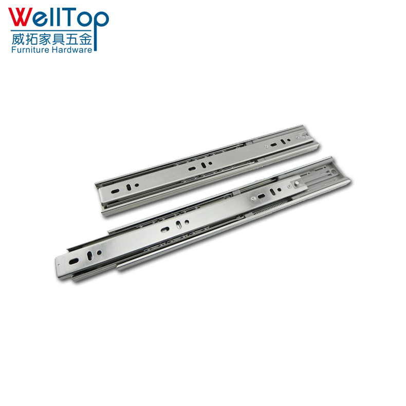 45 мм полного выдвижения направляющих для выдвижения ящика для мягкого закрытия дверцы Vt-15.008