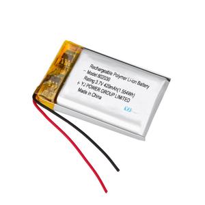 Alta calidad RC batería 802030 3,7 V 420 mAh lipo baterías para MP3 MP4 - Product Image 1