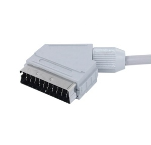 DHL FEDEX UPS Бесплатная доставка 1,8 м RGB Scart кабель видео HD HDTV AV Шнур адаптер замена для <span class=keywords><strong>Wii</strong></span> / <span class=keywords><strong>Wii</strong></span> U видеоигры - Product Image 3