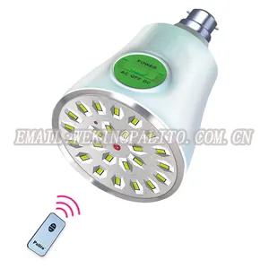 B22/E27 ce认证可充电 led 应急灯泡与 AC/DC 开关 ac 220 v led 灯泡远程控制 led 灯泡