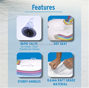 Tube de neige d'hiver de licorne gonflable en PVC de haute qualité <span class=keywords><strong>luge</strong></span> et toboggan de neige ultime résistant au froid - Product Image 5