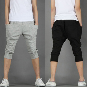 Manera de los hombres coreanos <span class=keywords><strong>pantalones</strong></span> <span class=keywords><strong>Haren</strong></span> Pasarela <span class=keywords><strong>pantalones</strong></span> <span class=keywords><strong>pantalones</strong></span> deportivos al por mayor - Product Image 5