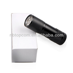 Lampe torche UV 395 nm violette/noire pour l'inspection du <span class=keywords><strong>sang</strong></span> <span class=keywords><strong>et</strong></span> <span class=keywords><strong>de</strong></span> l'urine, détecteur <span class=keywords><strong>de</strong></span> faux billets - Product Image 5