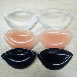 Silicone Gel Sutiã Copo Insere Mama Invisível Push-up Pads & Firmante Busto Enhancers Padding - Product Image 1