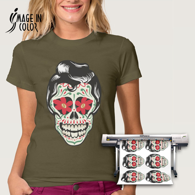 Легкая Печать на футболке из искусственной кожи