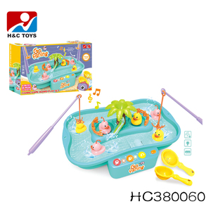 Vente chaude Enfants En Plastique Poissons Jouet de Bande Dessinée Électrique <span class=keywords><strong>Jeu</strong></span> De Pêche Pour Cadeaux HC394357 - Product Image 3