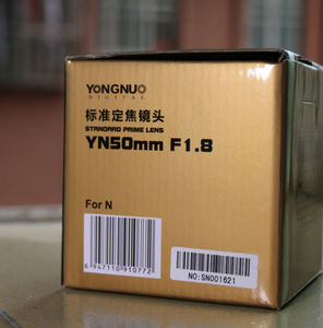 Lensa Auto Fokus Apertur Besar YONGNUO YN50MM F1.8 untuk <span class=keywords><strong>Nikon</strong></span> DSLR, Lensa 50mm F1.8 - Product Image 4