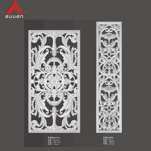 Guangdong Onlay ตกแต่งวีเนียร์อุปกรณ์เสริมแกะสลัก Unpainted มุม Onlay Applique สำหรับตกแต่งบ้าน