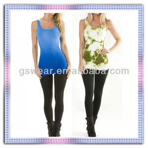 Dames de mode <span class=keywords><strong>sexy</strong></span>. seamess tie-dye vêtement. cami wholewale chine réservoir - Product Image 1